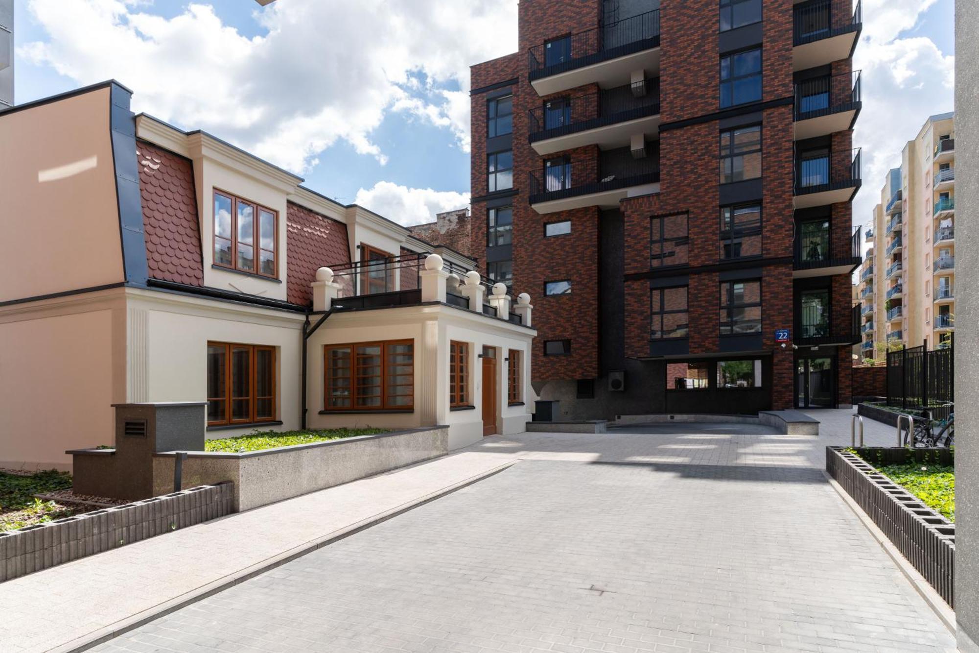Lineburg Villa Apartments ワルシャワ エクステリア 写真