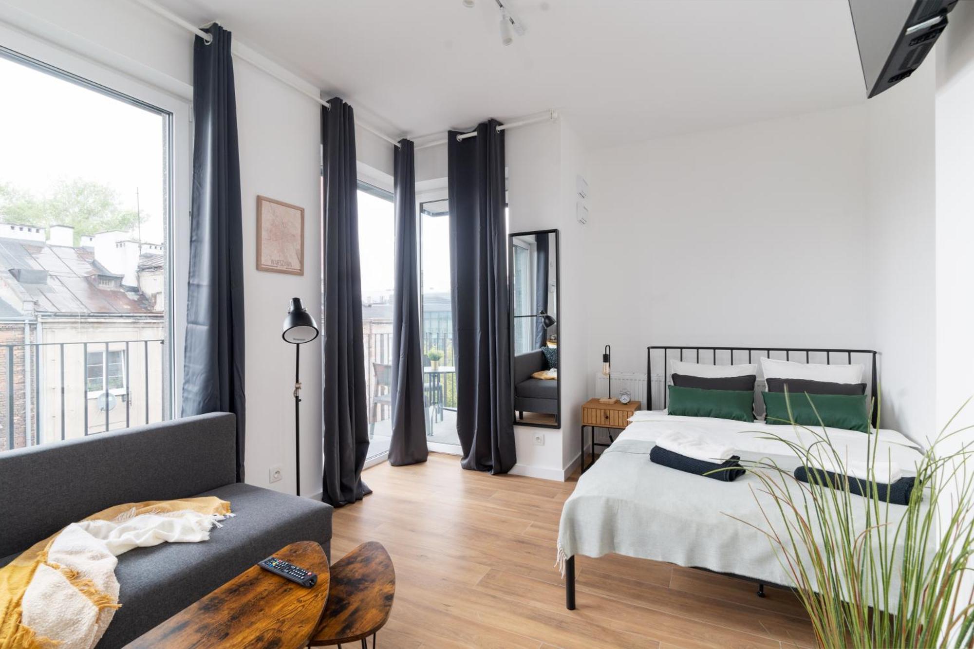 Lineburg Villa Apartments ワルシャワ エクステリア 写真