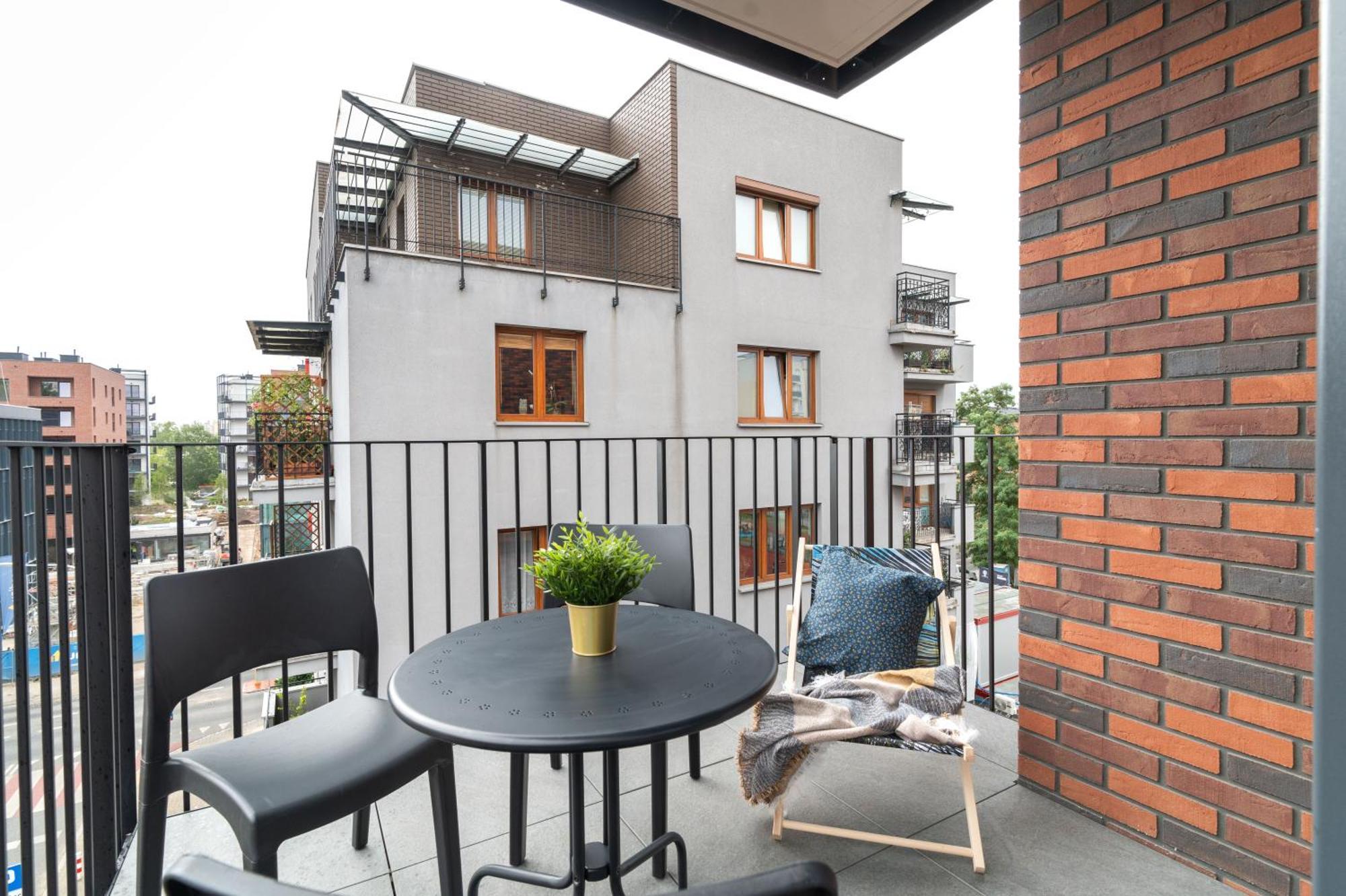 Lineburg Villa Apartments ワルシャワ エクステリア 写真